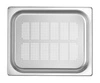 Nádoba veľkosti GN 1/2 s hĺbkou 4 cm z nerezovej ocele PROFI LINE PRERFORATED | HENDI 802441