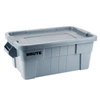 Polyetylénová nádoba na potraviny BRUTE, objem 53 l, sivá RUBBERMAID 9S30-00-GRY