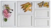 Podnos FRAMES, GN 1/1, porcelán, farba biela | APS 82355