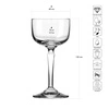 Poháriky XNO Shot 75 AXIS, 75 ml, súprava 12 kusov | KROSNO GLASS F57C978007002010