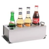Chladiaci stojan na 4 fľaše, 33x12,5x10 cm | CONTACTO 797/004