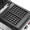 Elektrický hranatý vaflovač na 2 vafle 4x6, 1,75 kW, 230 V | FORGAST FG09713