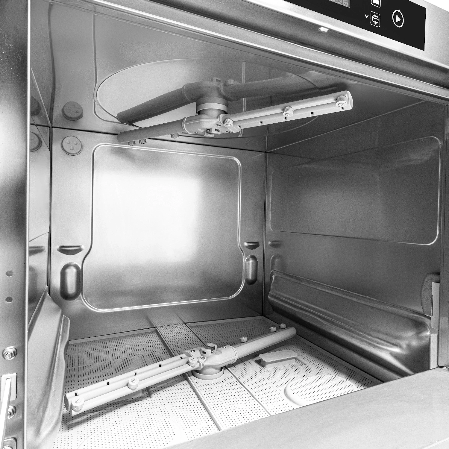 Univerzálna gastronomická umývačka riadu SMART, elektronické ovládanie, dávkovač umývacieho prostriedku, 3,25 kW, 230 V | PROFICHEF PCZ-04050