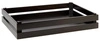 Bufetová prepravka GN SUPERBOX, čierna farba, 55.5x35.5x10.5 cm | APS 11626