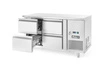 Chladiaci stôl so 4 zásuvkami a bočnými jednotkami ARKTIC 233764
