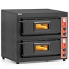 Pec na pizzu 2-komorový, 8x30 cm, 8,4 kW, 400 V | FORGAST FG09551