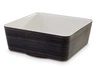 Miska APS PLUS, melamín, svetlobéžová, hnedá, 24x24x9 cm, 3.5 l | APS 15217