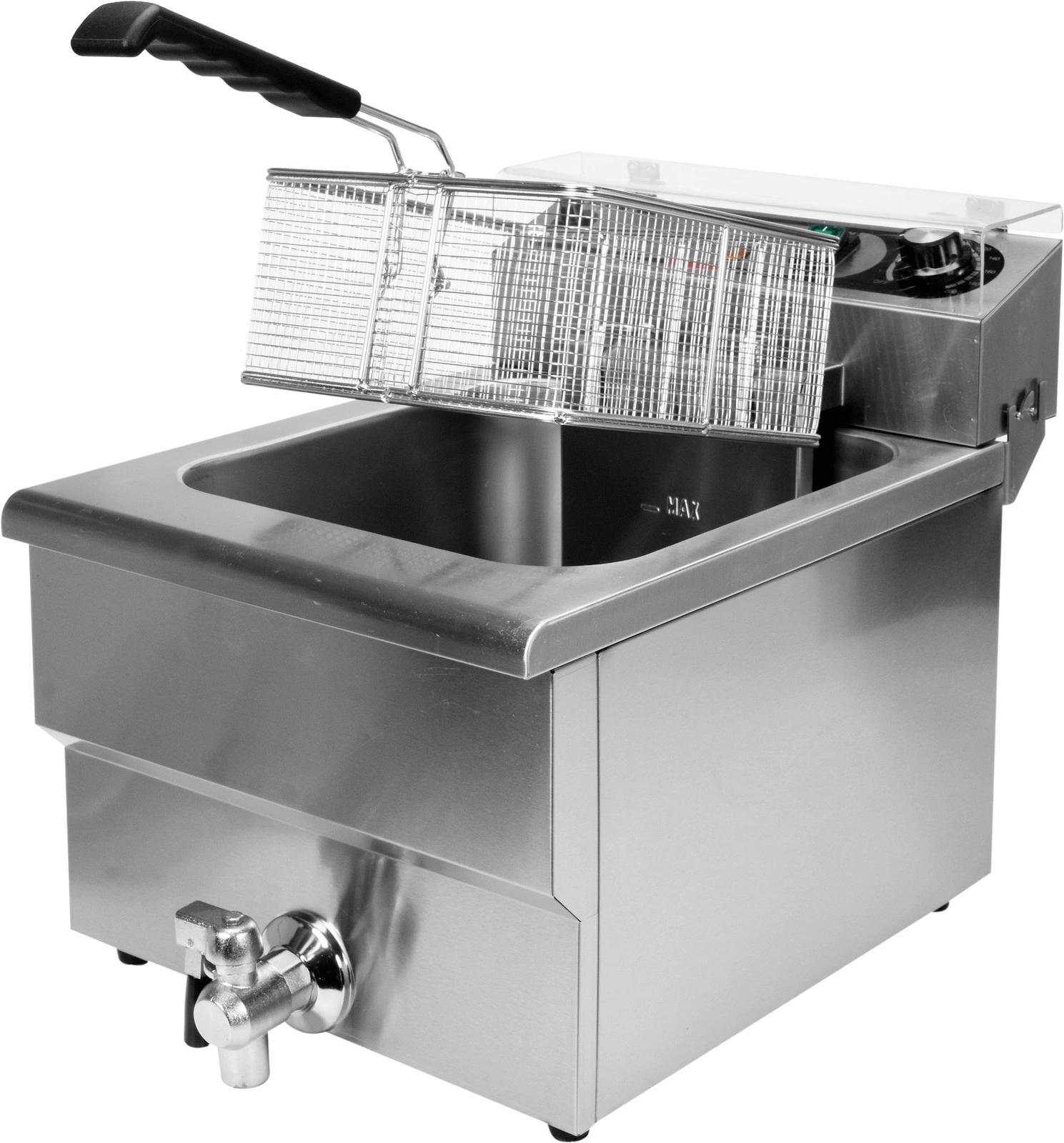 Elektrická fritéza s vypúšťacím kohútikom 12 l | YATO YG-04630