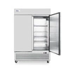 Chladnička Kitchen Line, nerezová oceľ, 2 dvere, 1300 l, statický chladiaci systém | HENDI 232736