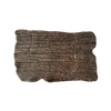 Tanier plytký obdĺžnikový Moku hematit 30 x 18 cm | KERA CERAMIKA 16.2/C.HEM