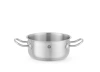 Nízky hrniec z nehrdzavejúcej ocele Kitchen Line, objem 1,5 l, priemer 16 cm, výška 7,5 cm | HENDI 837641