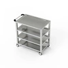 Nerezový 4-policový vozík 110x60x85 cm | FORGAST