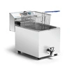 Elektrická fritéza 1-komorová s vysokým výkonom 10 l, 10,2 kW, 400 V | FORGAST FG09010