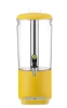 Dávkovač na džúsy, UNIQ, navrhnutý Robertom Bronwasserom, 8L, žltý, 318x216x(V)532mm | HENDI 425039