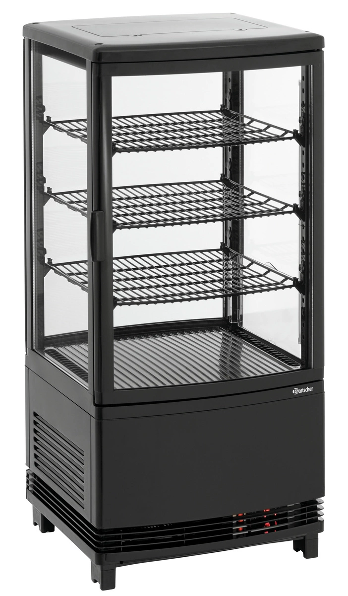 Vitrína chladiaca Mini 75L2T čierna | BARTSCHER 700387