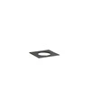 Doska z bridlice s výrezom, Valo pre GN 1/6, 17.6x16.2x1 cm, čierna | APS 14075