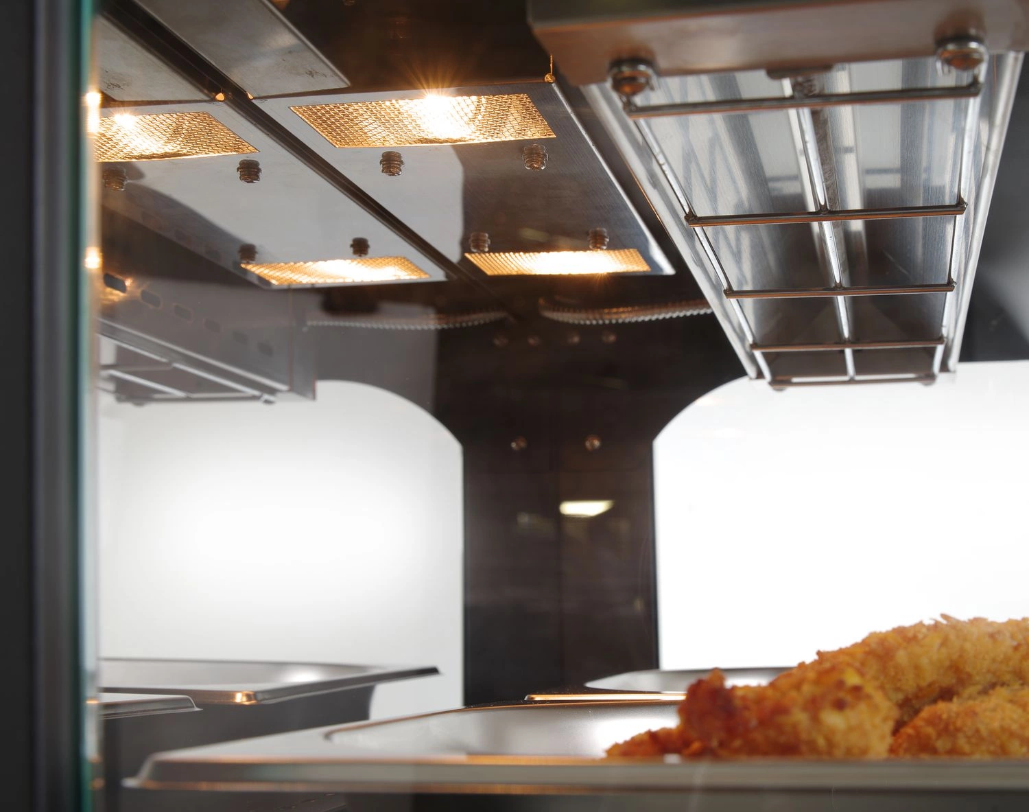 Dvojúrovňová vyhrievaná vitrína, 97 l, 0.56 kW | HENDI 233962