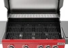 Plynový gril ITAMI 4+1, 14,2 kW, červený | YATO YG-20034