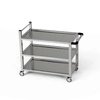 Nerezový 3-policový vozík 110x40x85 cm | FORGAST
