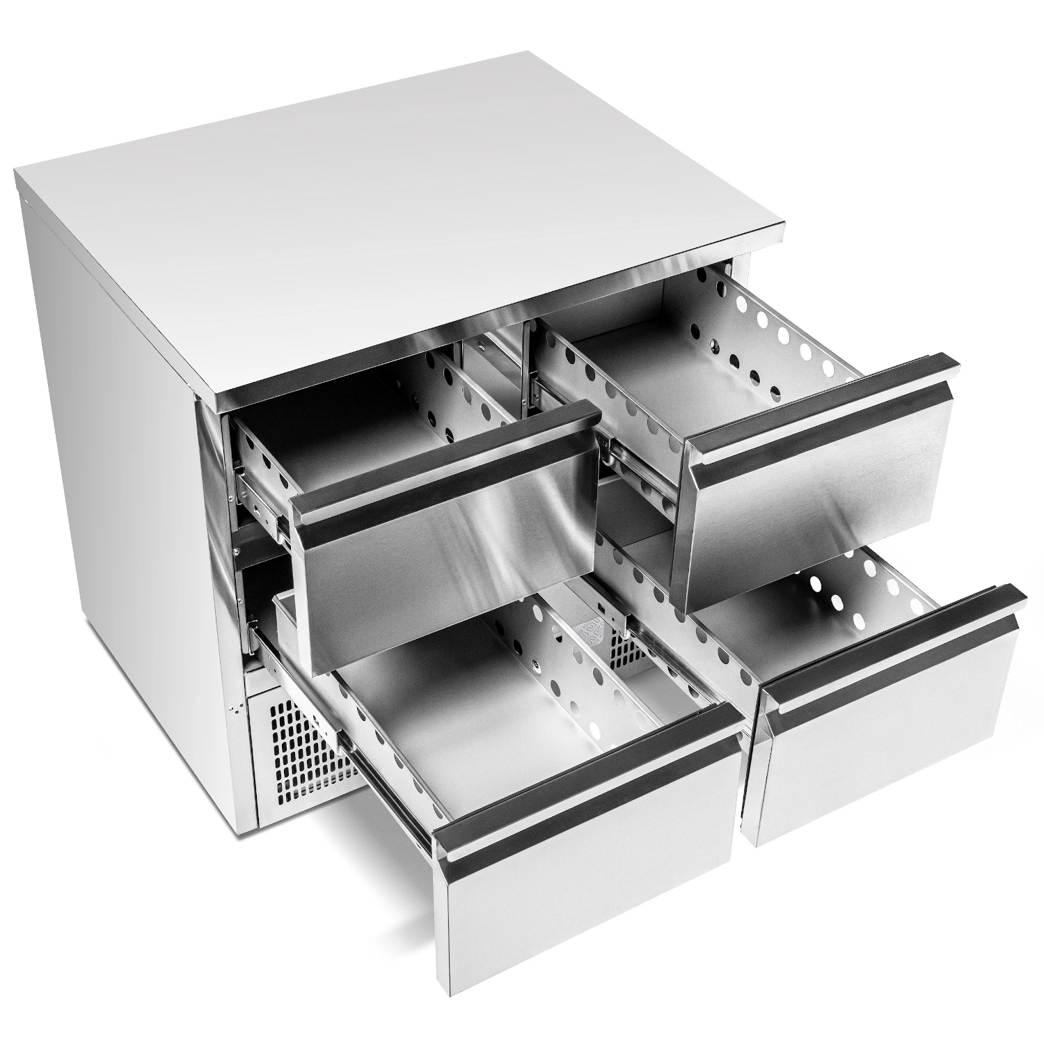 Chladiaci stôl 4 zásuvky, 257 l, so spodným agregátom | FORGAST FG07004