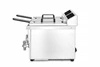 Indukčný fritéza s 2 komorami Kitchen Line, 2x8 l, 2x3,5 kW, 230 V | HENDI 215029
