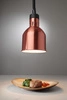 Závesná valcová lampa na ohrievanie jedál, 17,5 cm, 0,25 kW | HENDI 273890