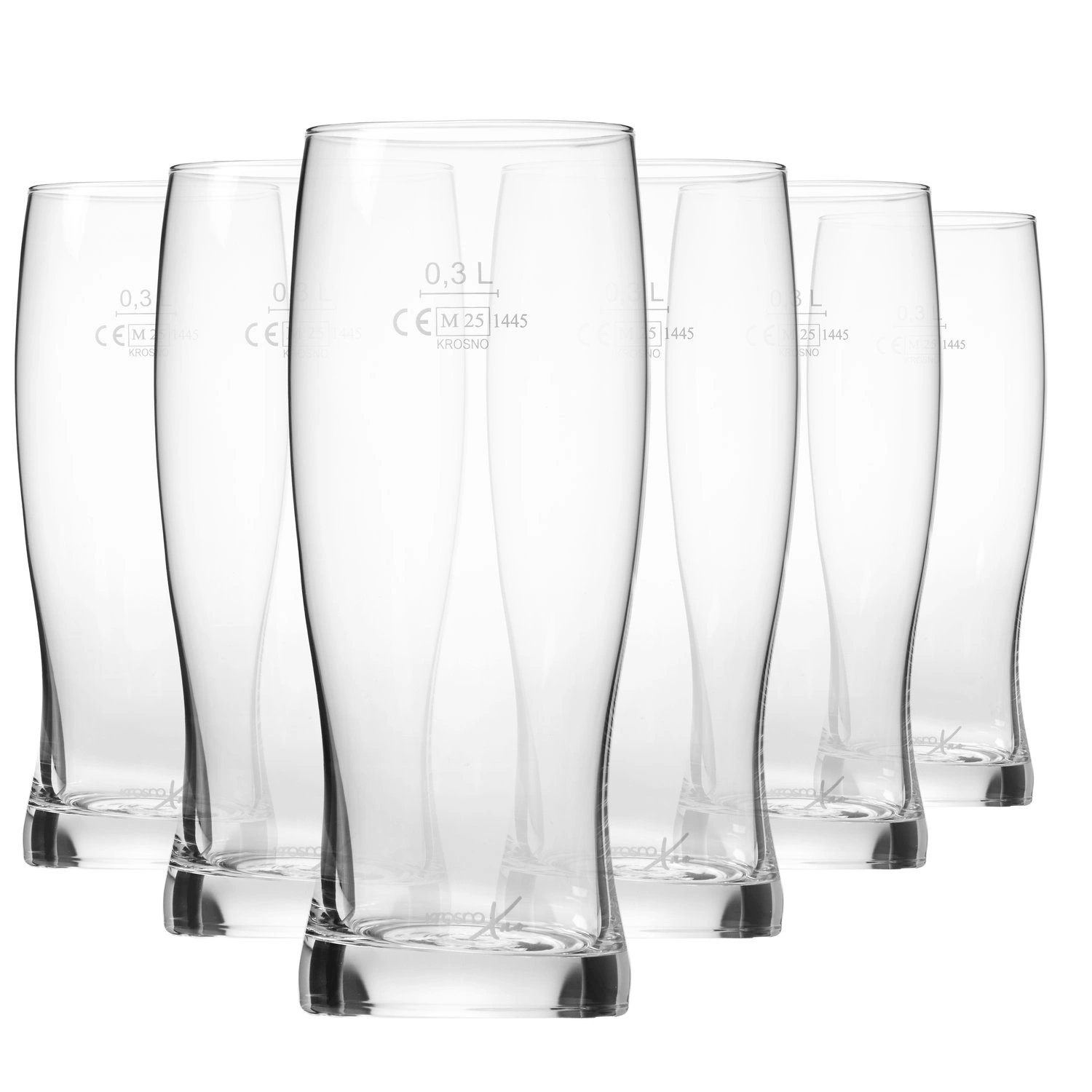 Poháre na pivo XNO BEER TUMBLER 390 ICE, 390 ML, sada 6 kusov | KROSNO GLASS F687334030025380