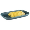 Podnos EMMA GN 1/4 z melamínu, modrý, 26.5x16.2x3 cm | APS 85121