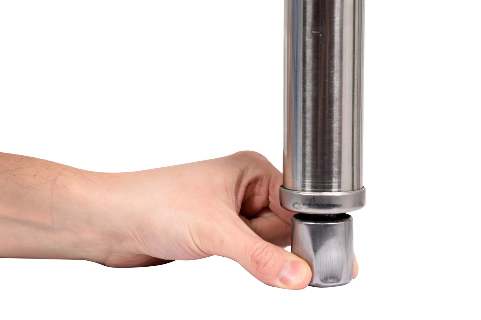 Pracovný stôl z nehrdzavejúcej ocele s policou 100x70x85 cm | YATO YG-09031