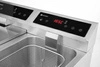 Indukčný fritéza s 2 komorami Kitchen Line, 2x8 l, 2x3,5 kW, 230 V | HENDI 215029