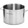 Nerezový stredný hrniec s pokrievkou, 12 l, priemer 30 cm | FORGAST FG02012
