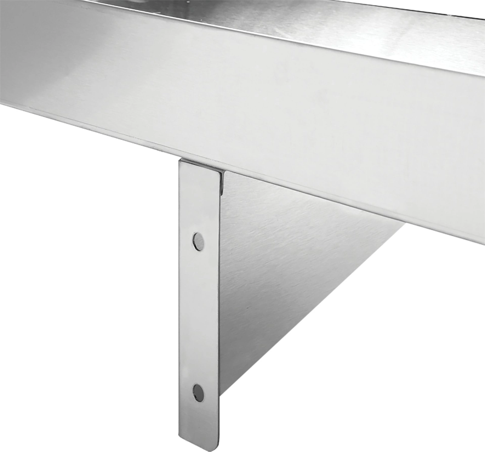 Nerezová závesná polica jednoduchá 150x30x18 cm | YATO YG-09042