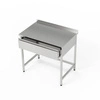 Nerezový pracovný stôl so zásuvkou 60x70x85 cm | FORGAST