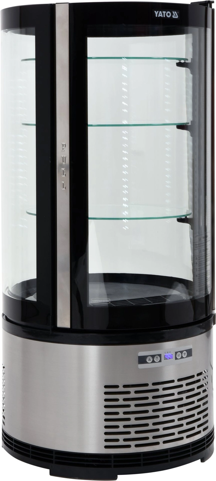 Chladiaca vitrína 100 l guľatá nastaviteľná | YATO YG-05094