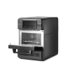 Kombinovaná konvekčno-mikrovlnná rúra CombiTurbo, HENDI, 18 l, čierna, 230V/3000 W, 40.2x73.5x(V)60.8 cm | HENDI 281277