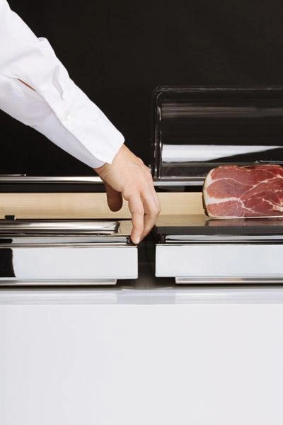 Chladiaca tácka GN 1/1, nerezová oceľ, s pokrievkou | APS 12941