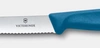 Nôž na paradajky Swiss Classic, zúbkované ostrie, modrý, dĺžka ostria 11 cm | VICTORINOX 6.7832.C1