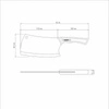 Sekáčik DYNAMIC, 18 cm | TRAMONTINA 22845107