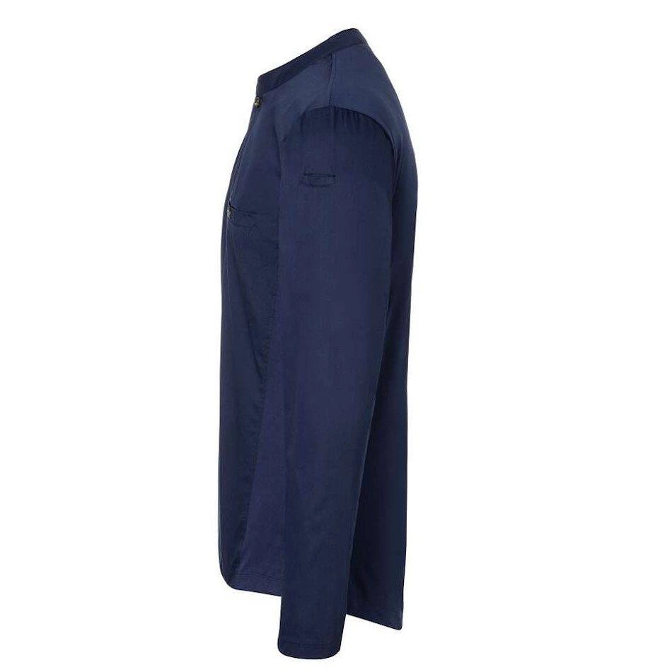 Výkonné kuchárske tričko s dlhým rukávom námornícke | KARLOWSKY TM 6-10