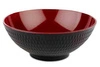 Miska ASIA PLUS, melamín, čierno-červená, 24x9,5 cm, 2,2 l | APS 15421