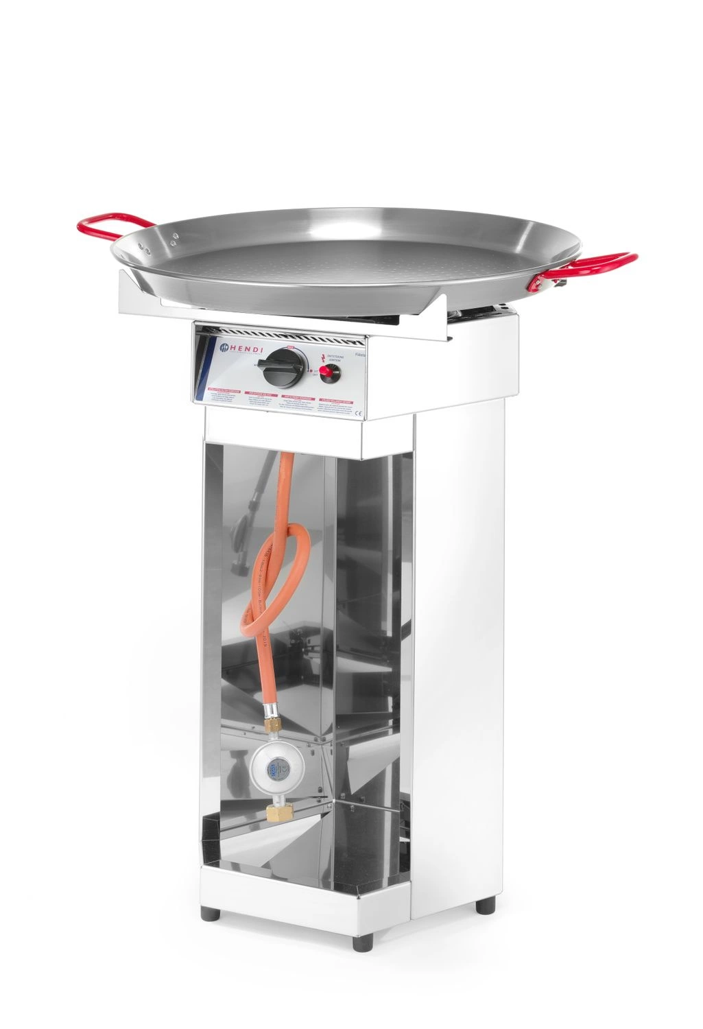 Plynový gril Fiesta 600, plynový, 4,8 kW, Ø 60 cm | HENDI 146002