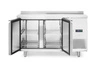 Chladiaci stôl 2-dverový, 136x70x85 cm, 300 l, 2-8°C | HENDI 232040