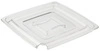 Veko na misu PURE s otvorom na lyžicu, 19.5x19.5x1.5 cm | APS 83600