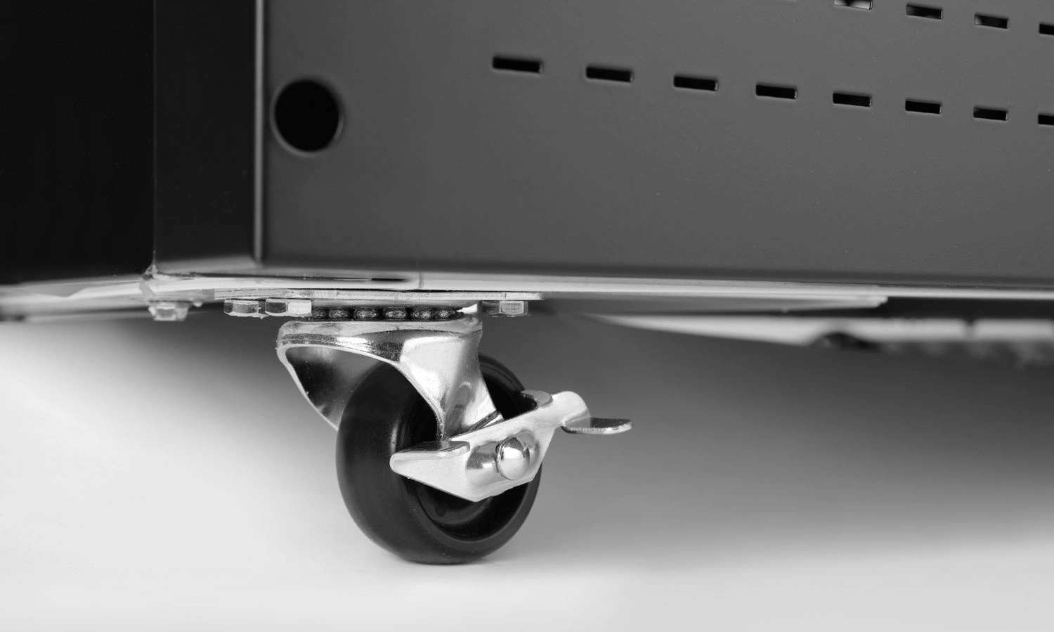 Chladiaca vitrína s osvetleným panelom, 254 l, 1 dvere, biely hliníkový vnútro | ARKTIC 233788