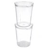 Pohár s viečkom „SUPER CUP“, 8 kusov, 250 ml | APS 10506