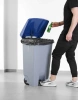 Veko na odpadkový kôš 120 l, modré | HENDI 873502