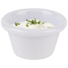 Miska na dipy CASUAL, biela z melamínu, 8x4.5 cm, 80 ml | APS 83782