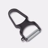 Škrabka Rapid, zúbkovaná čepeľ, čierna | VICTORINOX 6.0933.3