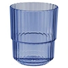 Pohár z tritánu LINEA, modrá farba 300 ml, 8.5x10 cm, sada 48 kusov | APS 10587