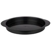 Okrúhly podnos s chladiacou vložkou a pokrievkou, čierny 35x15 cm | APS 9094
